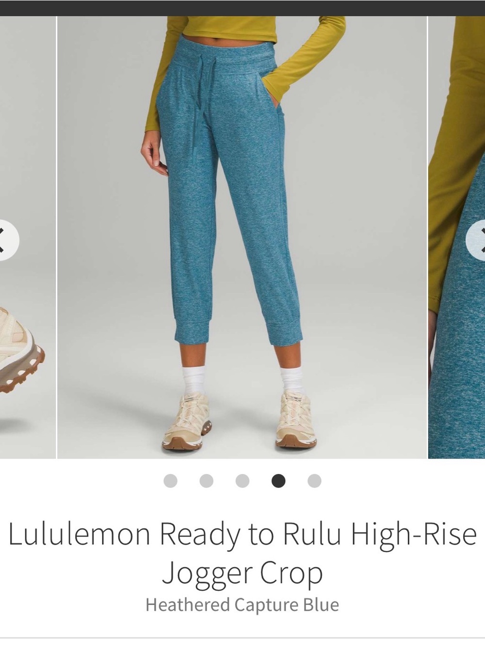 lululemon Ready to Rulu Jogger Crop